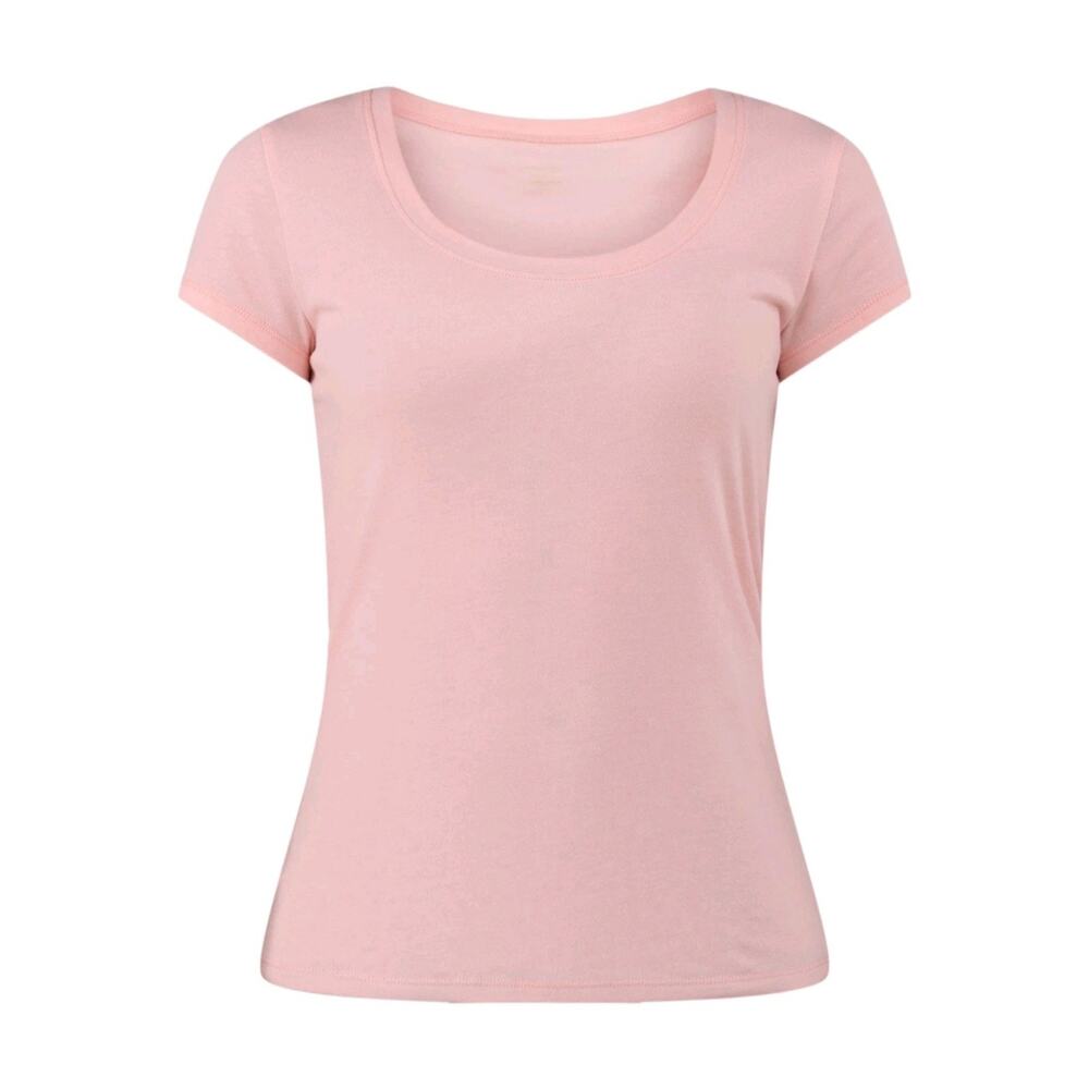 2/$15 NWT NOBO No Boundaries Coral Whisper Scoop Neck Short Sleeve Top Size 2XL - Picture 11 of 14